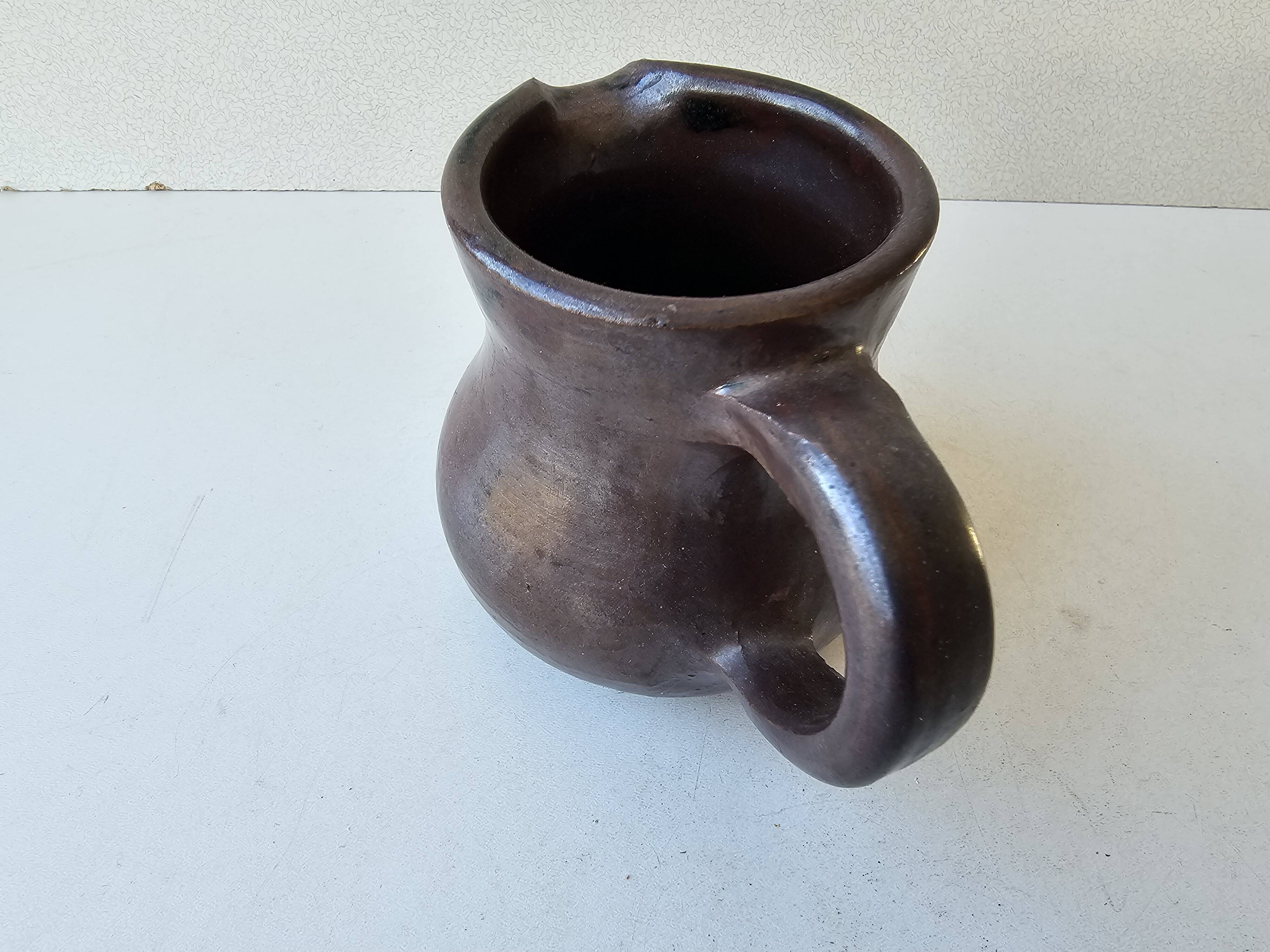 Pichet Milk jug in ceramic signed Colette Szostak