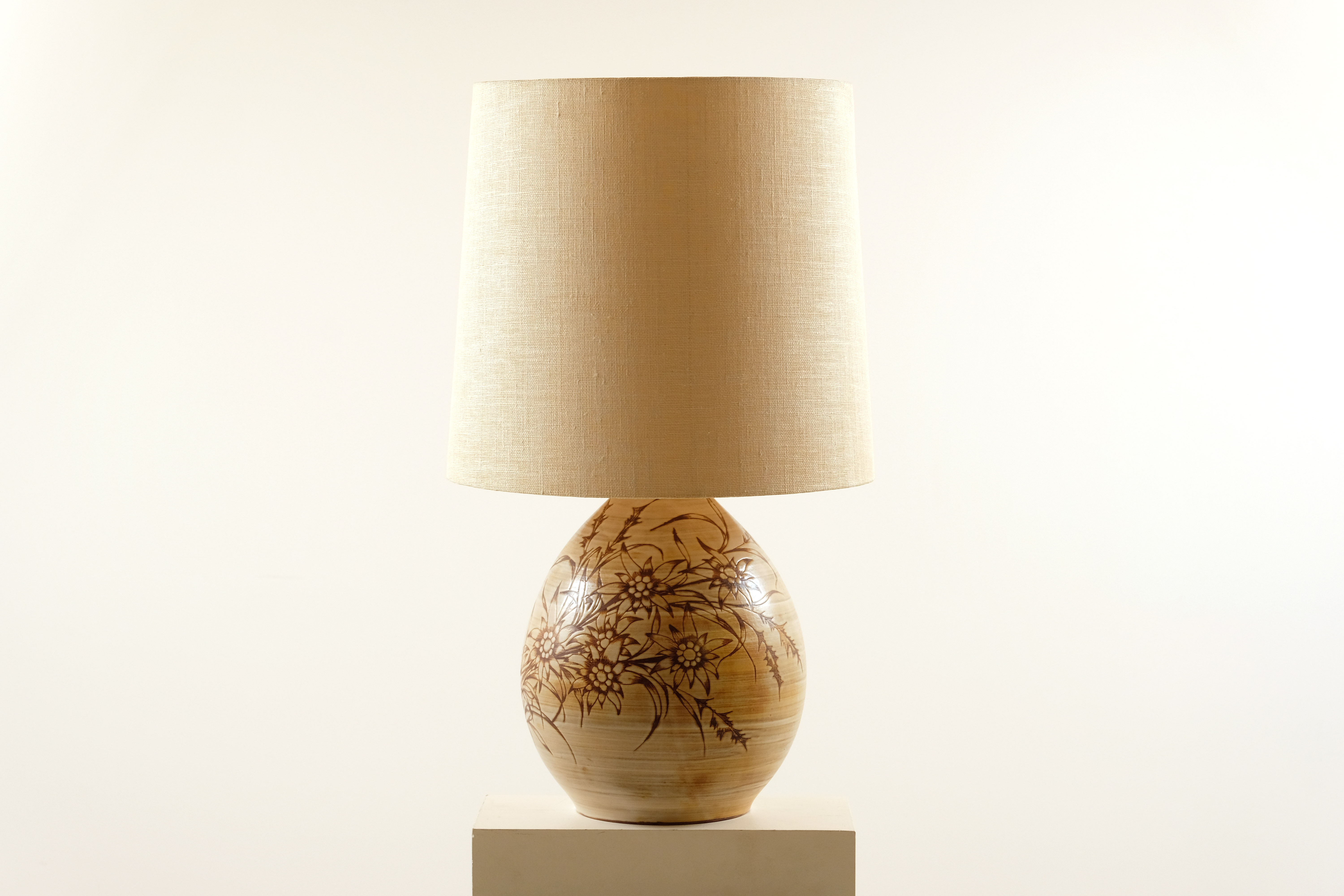 Lamp by Fonck and Mateo Vallauris 1960's