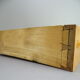 Table de chevet vintage en bois de merisier