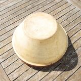 Antique Large Glazed Terracotta Bowl