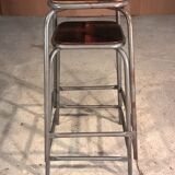 Bar stool - wood and metal workshop
