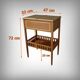 Small Mahogany Coffee Table, Maison Pagny, Directoire style – Early 20th century