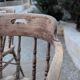 Pair of English captain's armchairs