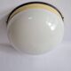 Pair of Midcentury Wall or Ceiling Lamps, Flush Mount, 1950s