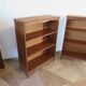 Set of 2 bibus 3 levels - oak color - bookcase shelves