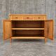 Wood combination sideboard / side board / dresser / 2 x drawer / 1970s