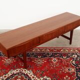 Teak lowboard, Danish design, 1970s, production: Denmark