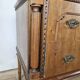 1980s chest of drawers with marble top and four drawers