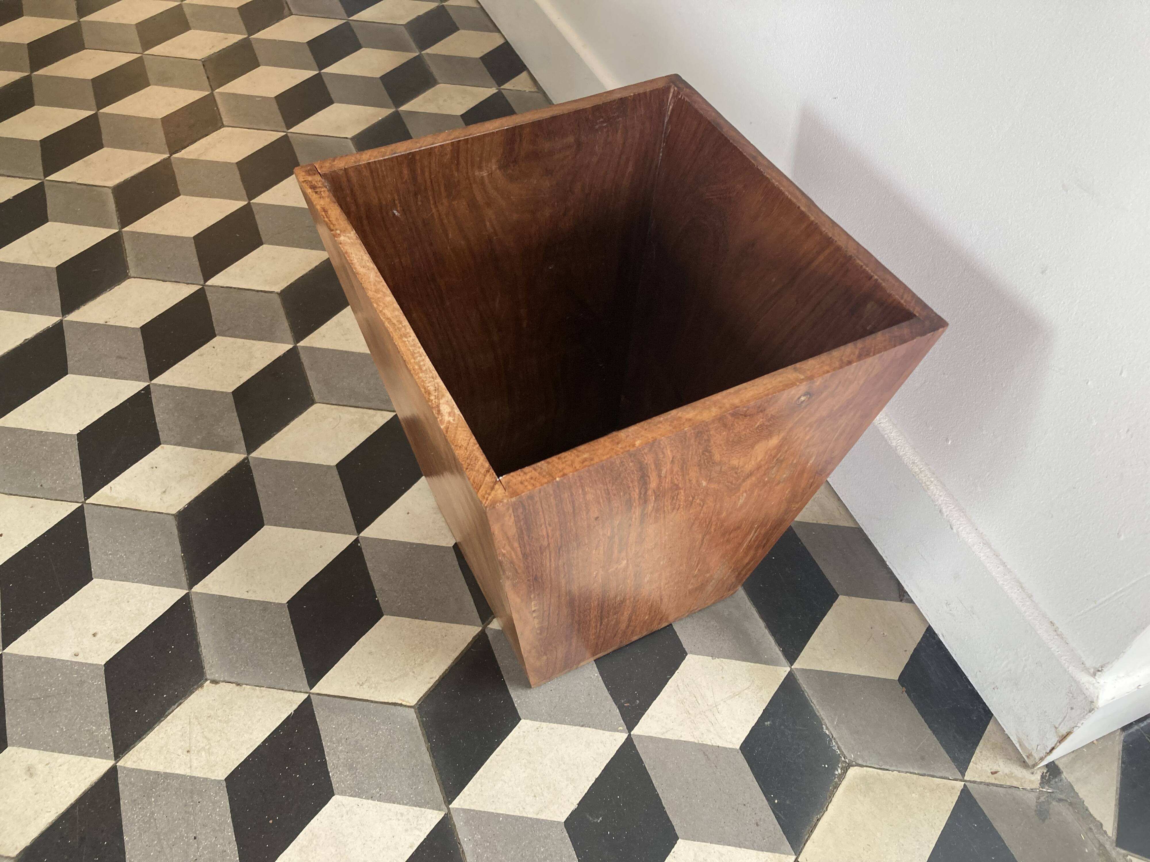 Square paper bin