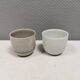 Two handmade ceramic mugs by Vibeke Fischer (VF) from the 1990s.