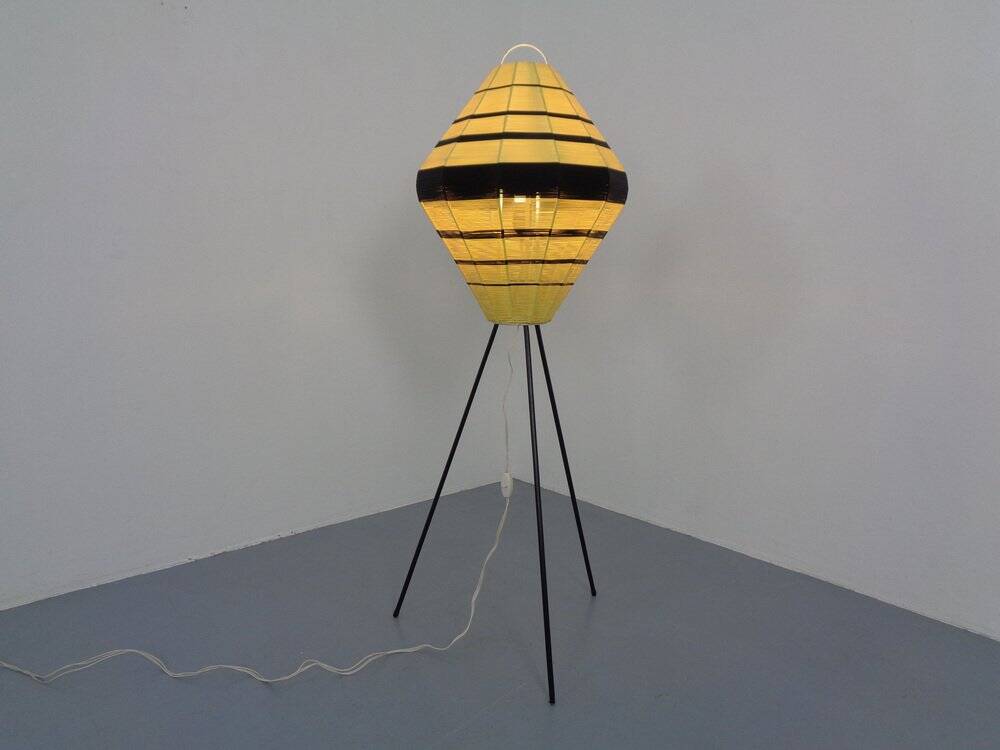 Mid-Century Tripod Floor Lamp, Germany, 1950s