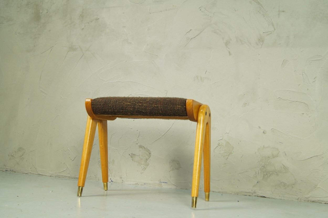 Mid-century Swedish ottoman, 1960s
