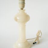 Alabaster lamp base 1970