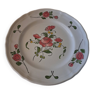 French craft decorative plate "Bouquets"