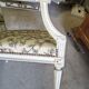 Armchair Louis XVl grey of the Xlx th century n°1