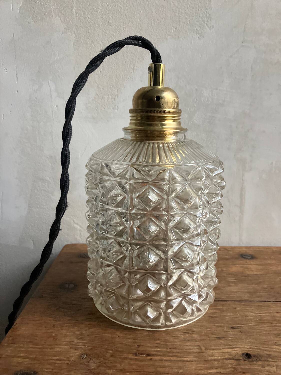 Vintage portable lamp