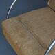 Fauteuil moderniste à assise basse. années 1930