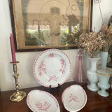Set of three iron earth dishes