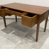 Beautiful natural wood desk from Chez Grange