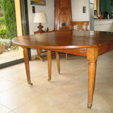 Table Directoire walnut 5 extensions
