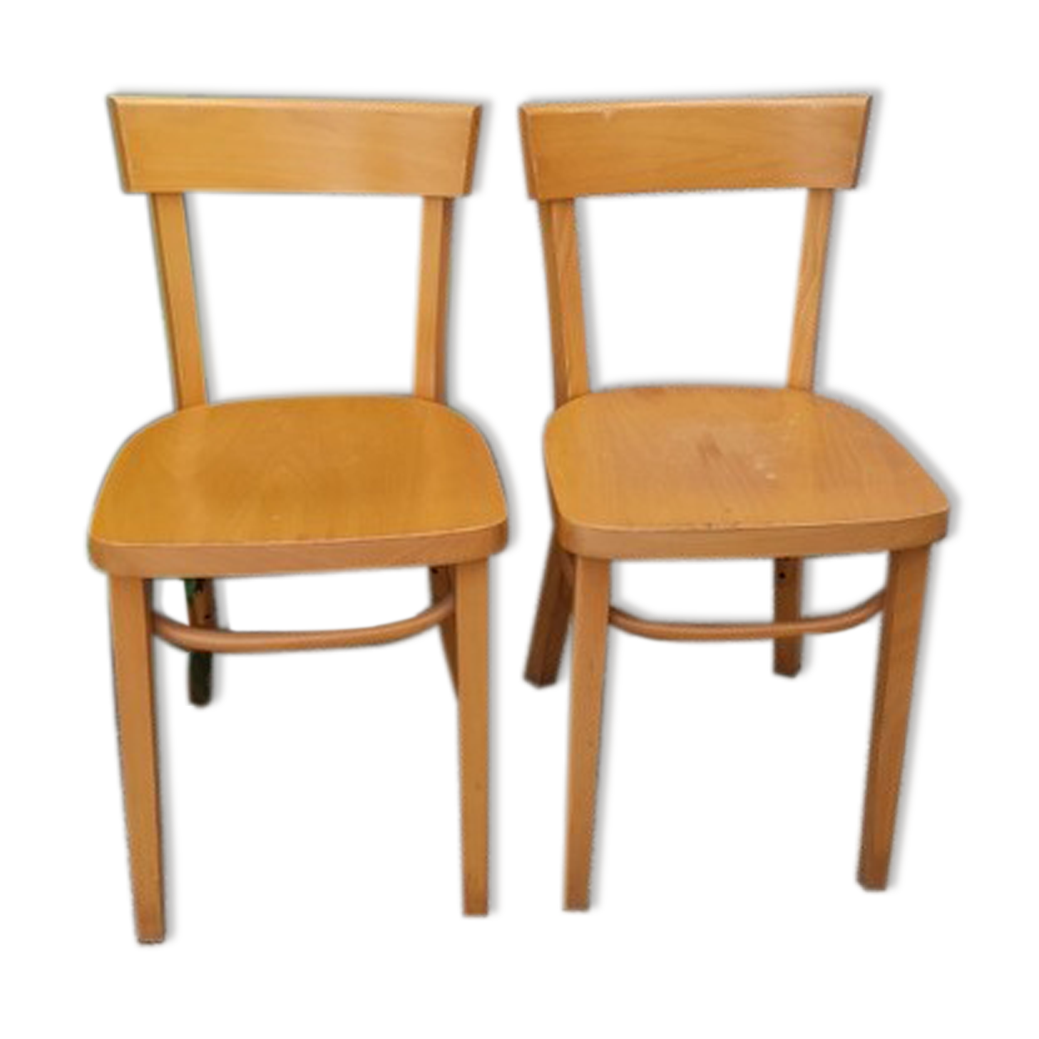 Pair of bistro chairs