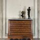 Miniature chest of drawers in mahogany veneer, 19th century