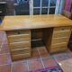 Oak minister's desk from the 60s