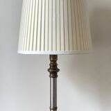 70s Steel and Brass LAMP