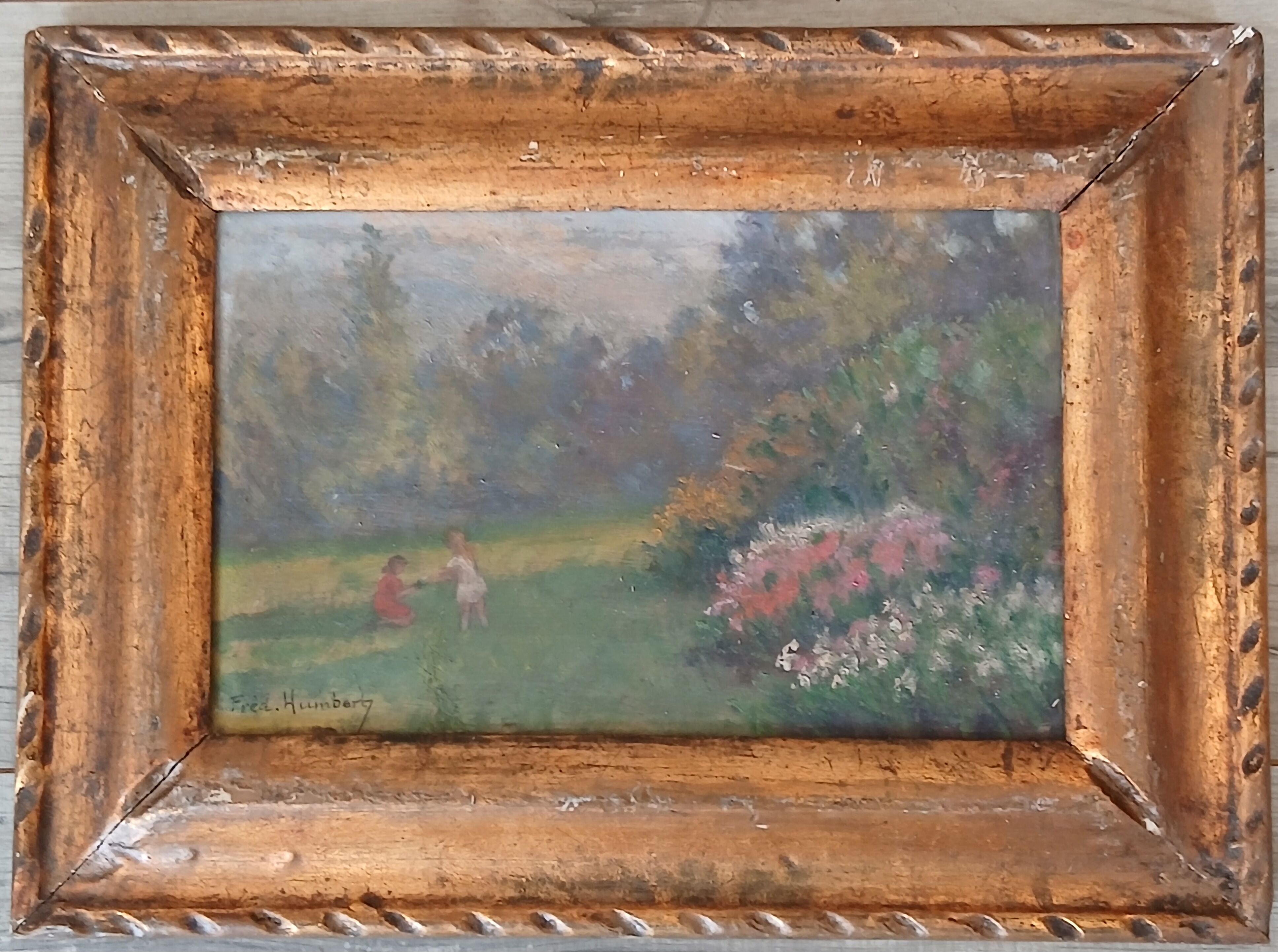 Frédéric HUMBER 19TH-20TH CENTURY-Landscape