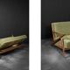 Vintage Danish 3-seater canapé from the mid-century, designed by Poul Jensen for Selig.