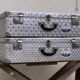 Valises vintage aluminium 1950