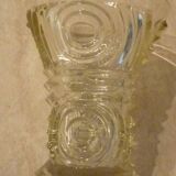 Fresnel style glass vase