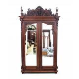 Antique wardrobe, France.