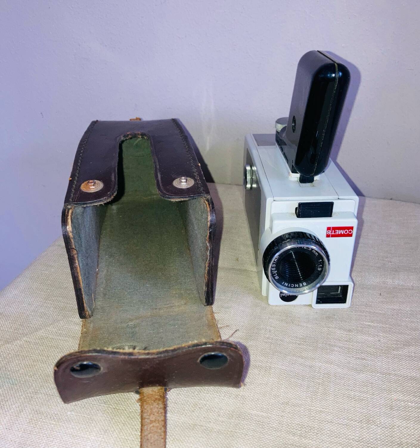 Bencini Bluestar Comet 8 camera, 1950s/60s, made in Italy