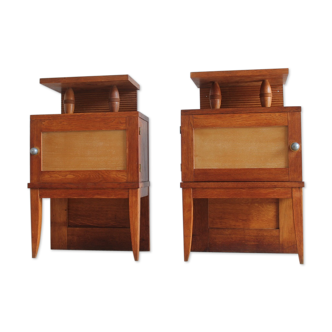 Pair of bedsides 60