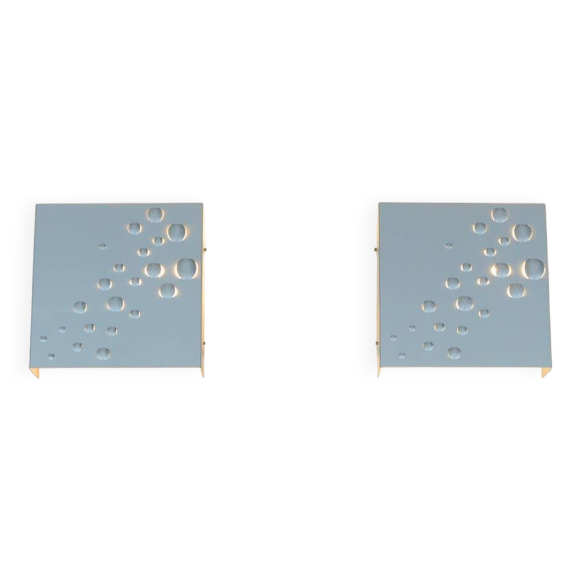 Set sterrenregen wall lamps by EJ Jelles for Raak, 1960s Netherlands.