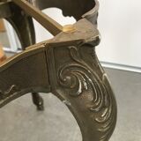 Table basse bronze et onyx