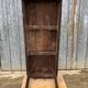 Rustic antique farmhouse table in solid oak with 1 drawer.