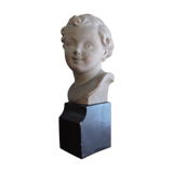 Sculpture cherub bust by Madem