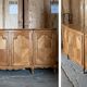 Prestigious 4-door sideboard buffet – Marquetry – Louis XV style
