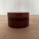 Old hand painted and signed round box