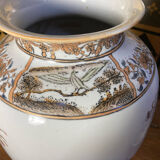Pair of china vases