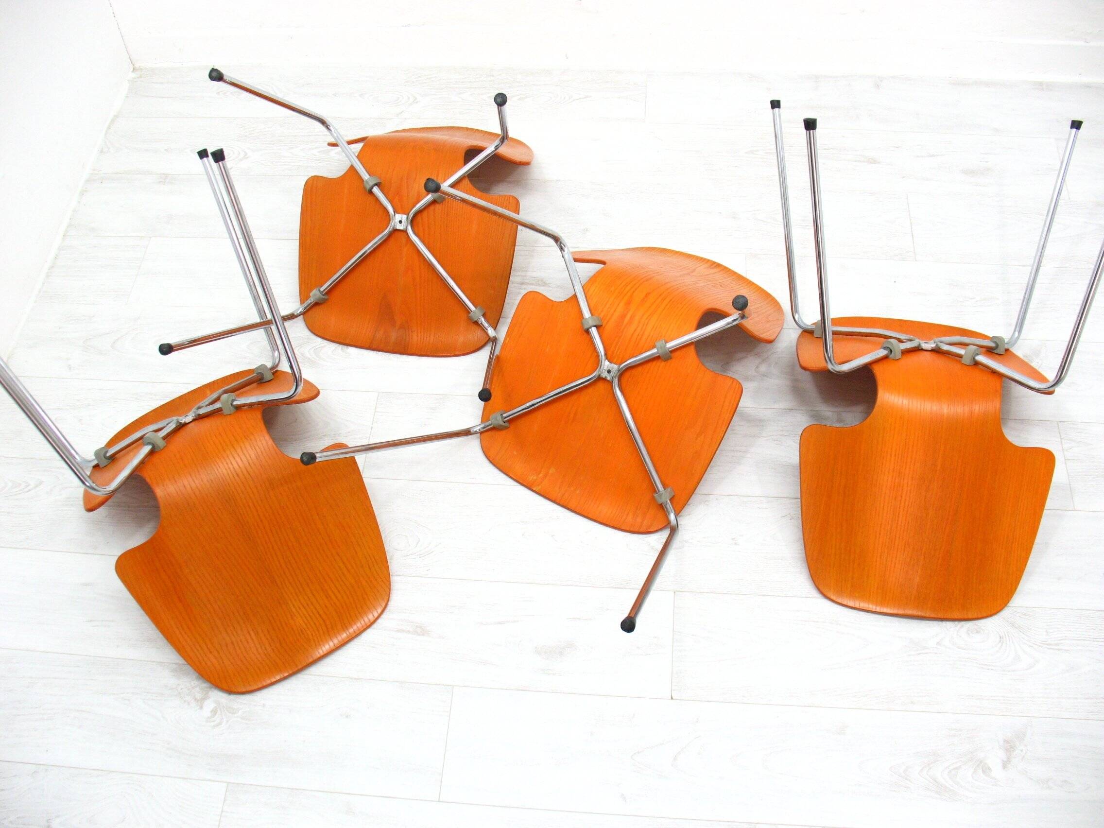 Danish dining chairs, 1960s