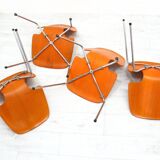 Chaises de salle à manger danoises, 1960