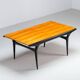Table à manger T4 Alfred Hendrickx en hêtre Belform Belgique 1958