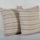 Set of 2 vintage Turkish cushion covers 51x51 cm