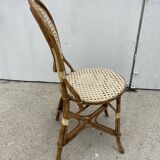 Rattan bistro chair 1970