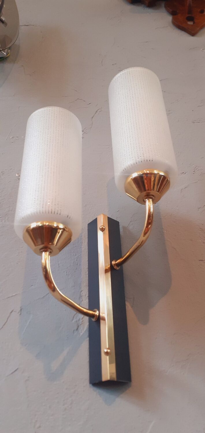 Double vintage wall lamp 50