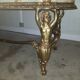 Table basse plateau onyx