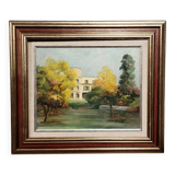 Emil Bert HARTWIG: Oil painting on canvas, architectural view